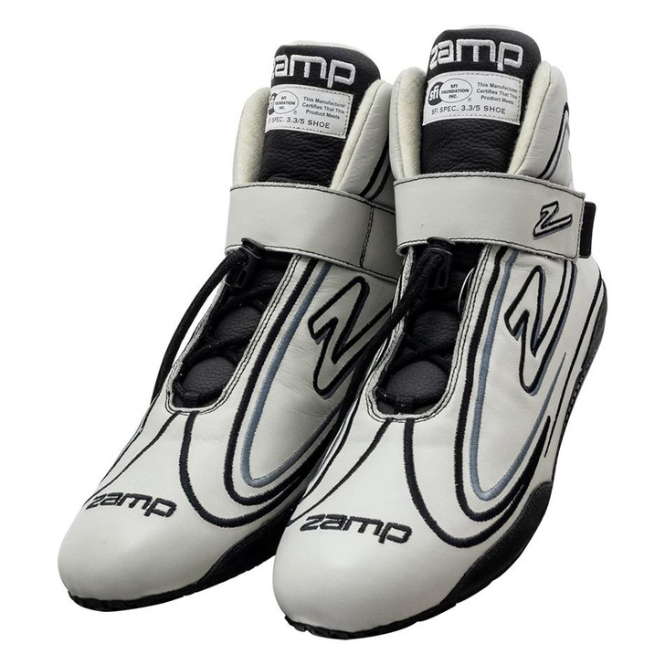 ZAMP Shoe ZR-50 Gray Size 11 SFI 3.3/5 