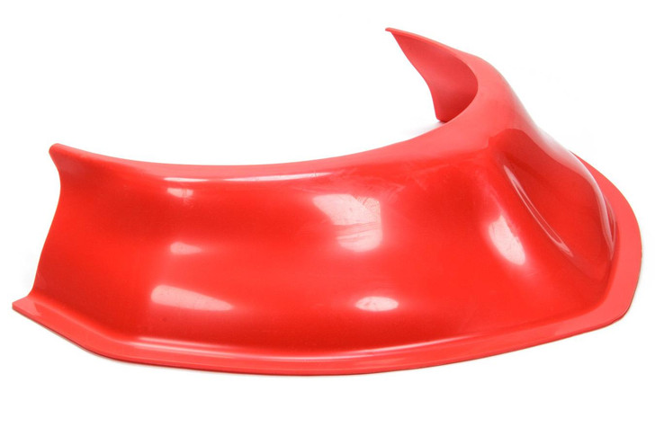 DIRT DEFENDER RACING PRODUCTS Hood Scoop Red 3.5in Tall 