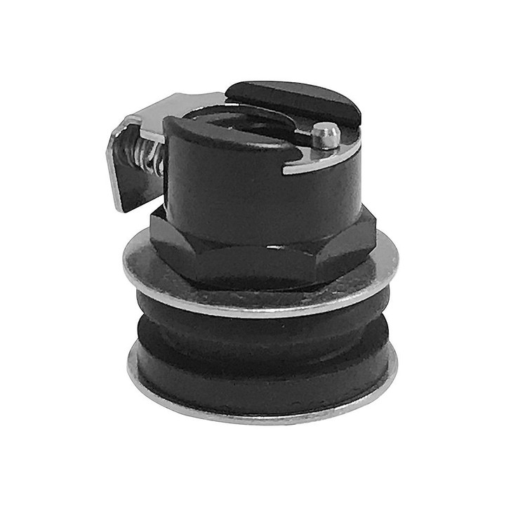 KING RACING PRODUCTS Bleeder Housing Alum Black 