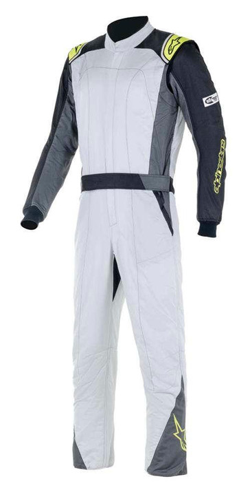 ALPINESTARS USA Suit Atom Silver Flu/Yel Medium / Large 