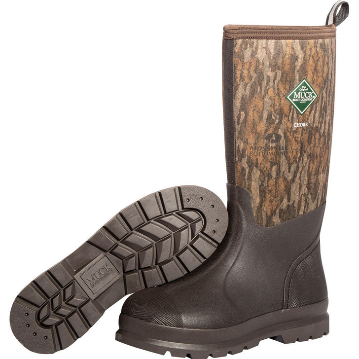 Muck Boots Muck Chore Classic Boot Bottomlands Camo 9