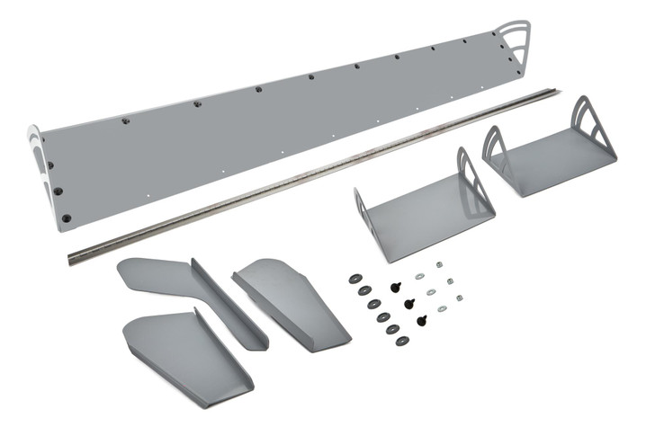 DOMINATOR RACE PRODUCTS Plastic Spoiler 8x72in LM Gray 