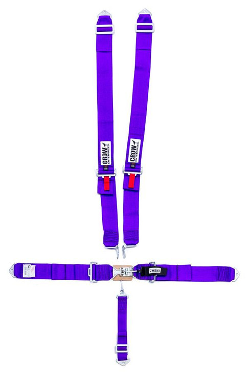 CROW SAFETY GEAR 5-Pt Harness Small Latch Purple Bolt In Pull Down 