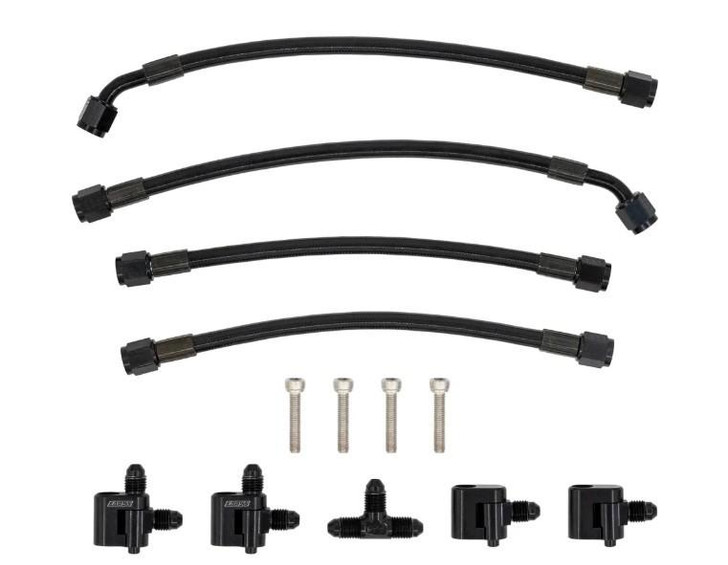 ICT BILLET 4 Port Low Profile Steam Kit 