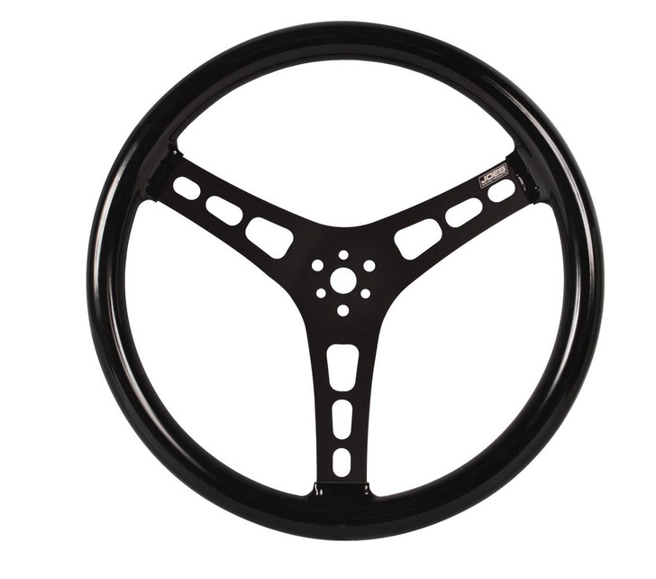 JOES RACING PRODUCTS Steering Wheel 13in Alum Dished Rubber Coated 