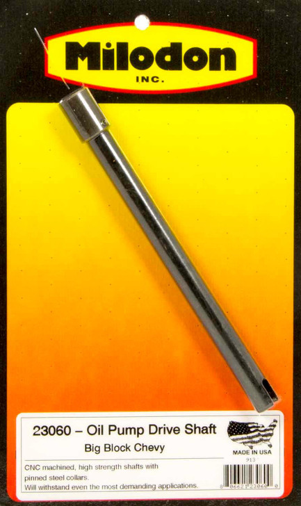 MILODON BB Chevy Oil Pump Shaft 