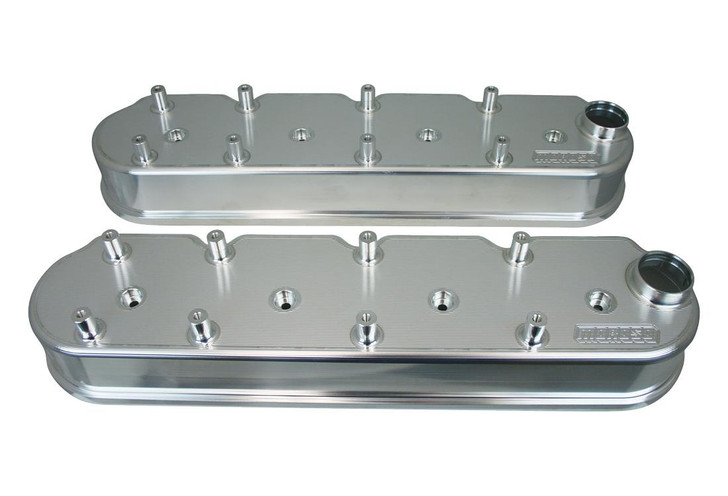 MOROSO GM LS Billet Alm Valve Cover Set 2.5in Tall 