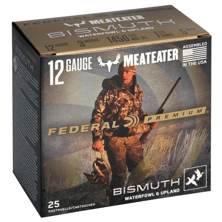 Federal Fed Bismuth 12ga 3" #5 25/250