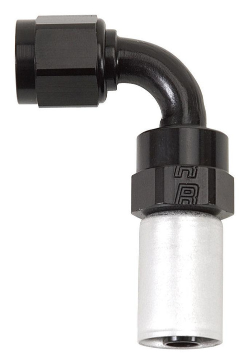 RUSSELL #8 90 Deg Hose Fitting P/C Crimp-On 