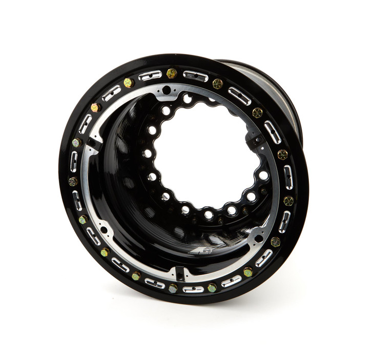 KEIZER ALUMINUM WHEELS, INC. 15x14 5in BS Wide 5 Blk B/L Modular 
