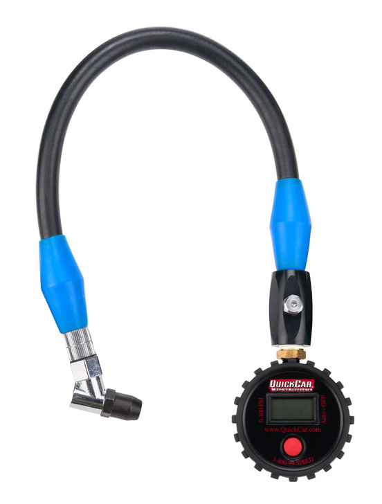 QUICKCAR RACING PRODUCTS Tire Gauge STD 0-100 Digital 