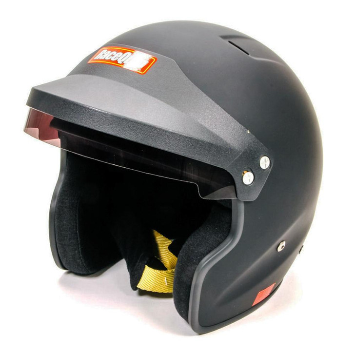 RACEQUIP Helmet Open Face X-Large Black SA2020 