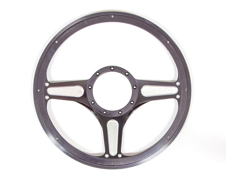 BILLET SPECIALTIES Street Lite Steering Wheel Black 