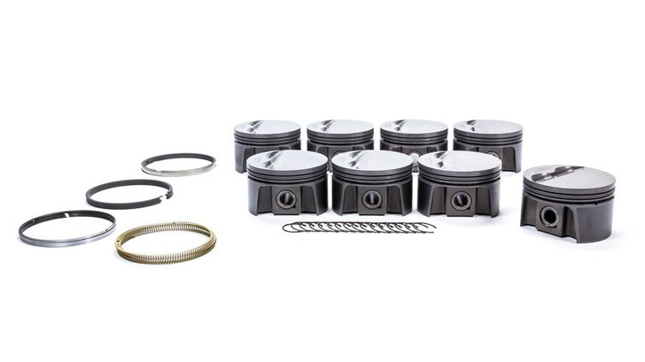 MAHLE PISTONS SBC 305 Powerpak Piston Set F/T 3.766 Bore 