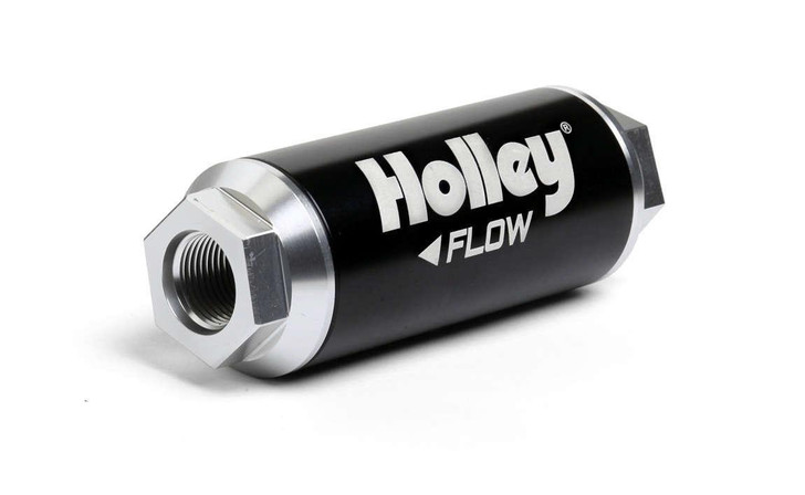 HOLLEY Billet 4500 Fuel Filter -12an 100-Micron 260GPH 
