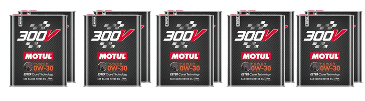 MOTUL USA 300V Power Oil 0w30 Case 10 x 2 Liter 