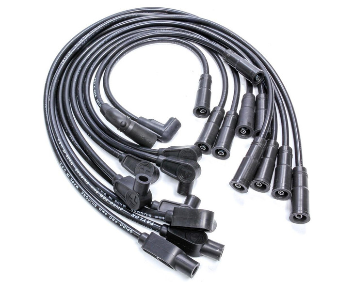 TAYLOR/VERTEX 8mm Spiro-Pro Custom Plug Wire Set - Black 