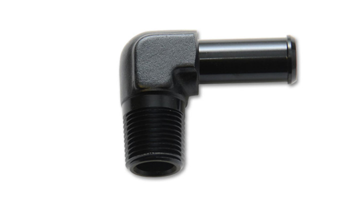 VIBRANT PERFORMANCE Male NPT to Hose Barb Adapter  90 Degree; 