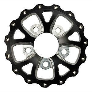 WELD RACING V-Series Rear Center 5 x 4.5 Black 