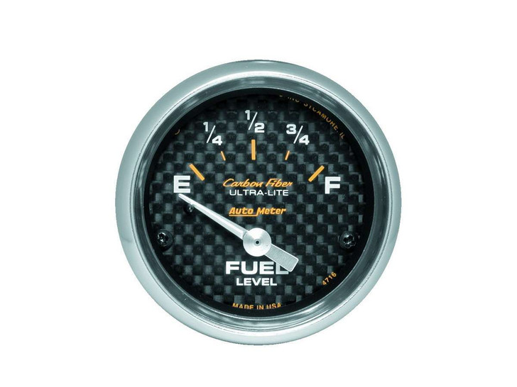 AUTOMETER 2-1/16in C/F Fuel Level Gauge 240/33 OHMS 