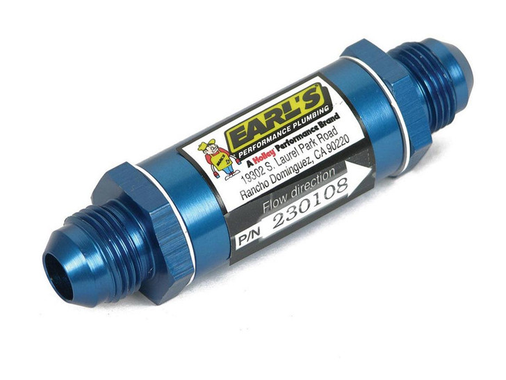 EARLS #8 Fuel Filter W/Bronze Element 