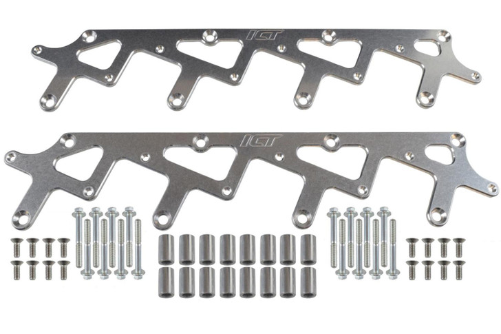 ICT BILLET LS Billet Coil Brackets Holley AMP EFI 