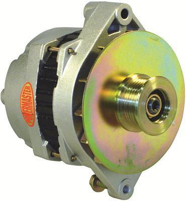 POWERMASTER 200amp Alternator GM CS 144 Style Natural Finish 