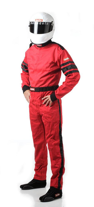 RACEQUIP Red Suit Single Layer Medium 