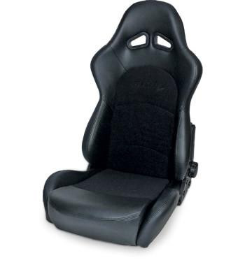 SCAT ENTERPRISES Sportsman Pro Racing Seat - Blk Velour/Vinyl 