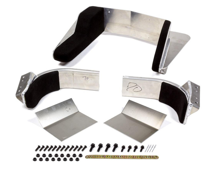 BUTLERBUILT Head & Shoulder Support System Dirt w/Blk Covers 