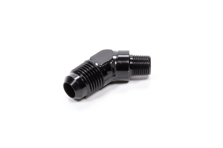 FRAGOLA 45 Deg Adapter Fitting #6 x 1/8 MPT Black 