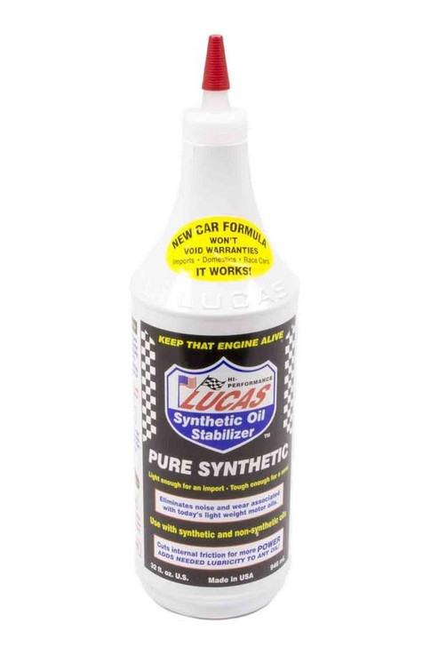 Lucas Oil Pure Synthetic Oil Stabilizer 1 Qt 