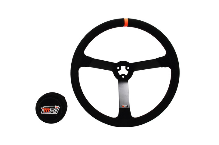 MPI USA 15in 3-Bolt Std Steel Wheel Suede Grip 