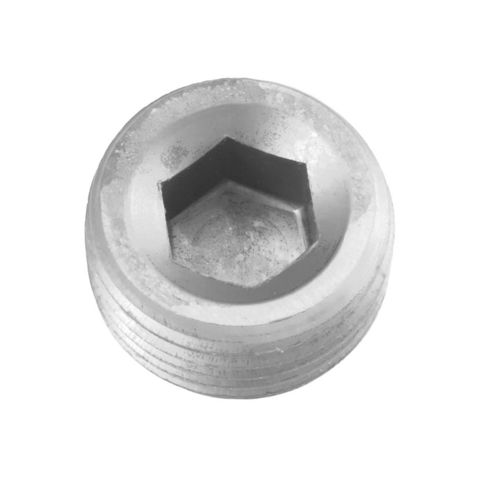 REDHORSE PERFORMANCE 8AN 1/2NPT Pipe Plug Hex Head Clear 2/pkg 