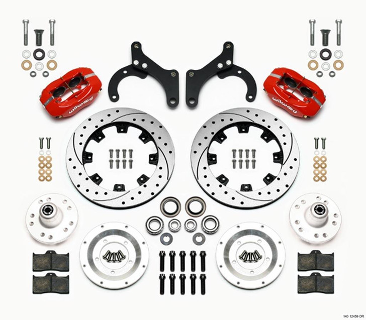 WILWOOD Front Disc Brake Kit 63- 64 Vette 12.19in 
