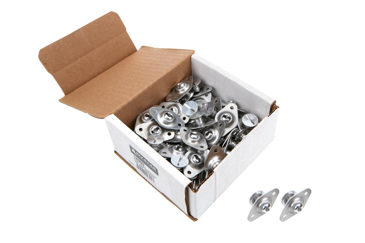 ALLSTAR PERFORMANCE Flush Hd S/E Fasteners 5/16 .500in 50pk Alum 