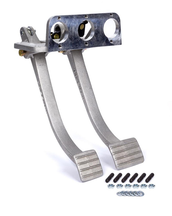 COLEMAN RACING PRODUCTS Pedal Assembly Brake & Clutch Hanging Aluminum 