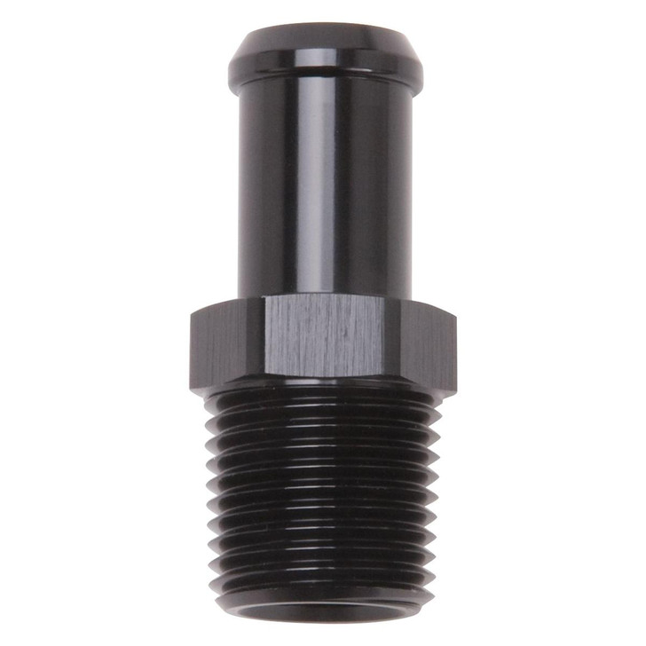 EDELBROCK Heater Hose End Fitting Str 5/8 Nipple - 1/2Npt 