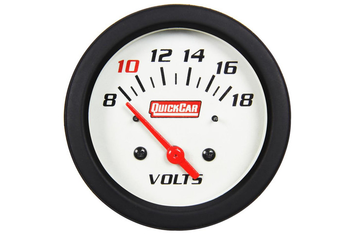 QUICKCAR RACING PRODUCTS Extreme Gauge Volt Meter 
