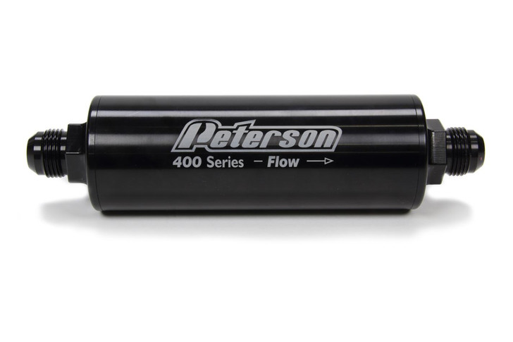 PETERSON FLUID -12an 60 Micron Oil Filter w/Bypass 