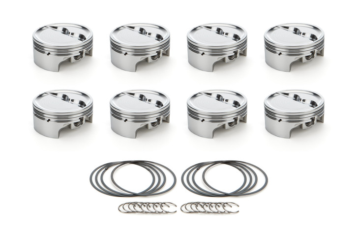 SBC Dished Piston Set 4.155 Bore -25.5cc