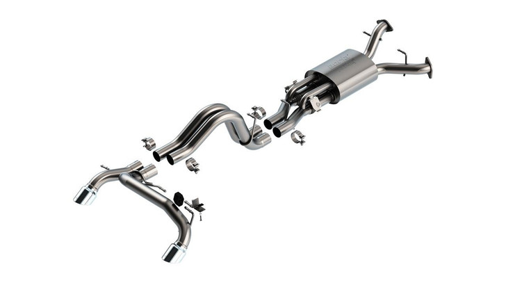 BORLA 22-   Ford Bronco 3.0L Cat Back Exhaust Kit 