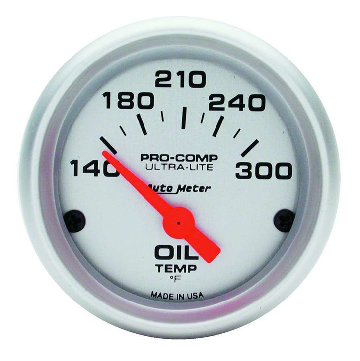 AUTOMETER Ultra-Lite 2-1/16 Oil Temp. 140-300 F. Elect. 