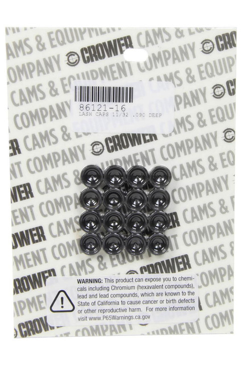 CROWER Lash Caps - 11/32 .090 Deep 