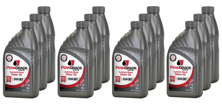PENNGRADE MOTOR OIL PennGrade Syn Blend 5w30 Case 12 x 1 Quart 