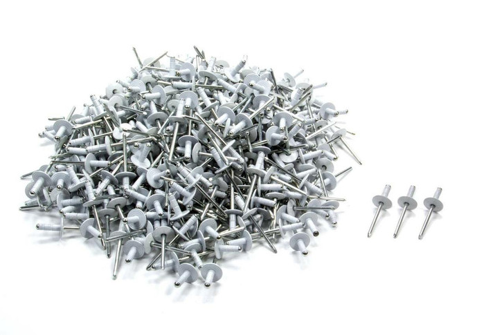 FIVESTAR Lrg Hd Rivet White Multi -grip 500pk 