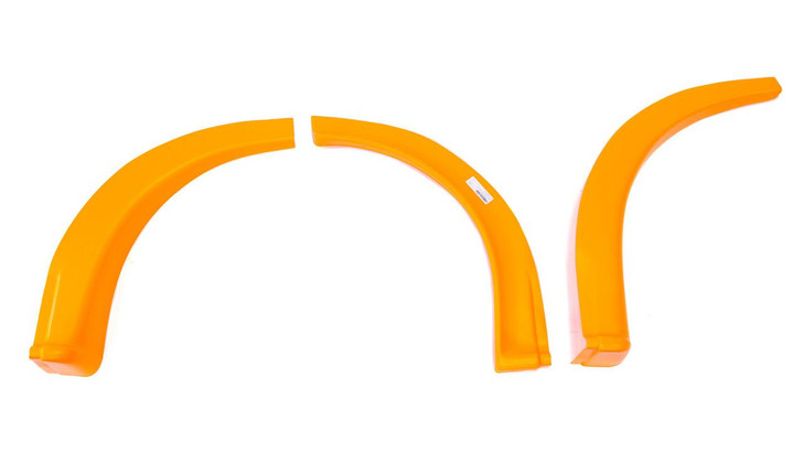FIVESTAR MD3 Wheel Flares Dirt Bright Orange Right 