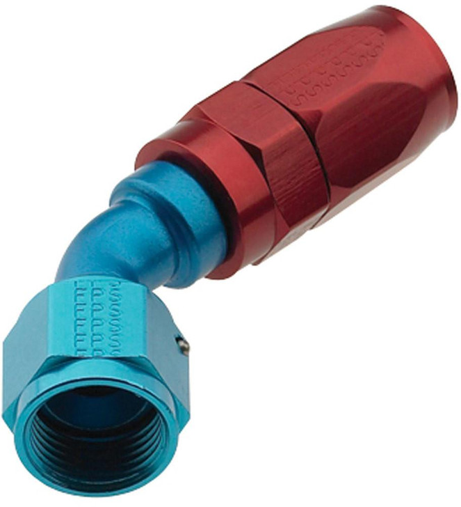 FRAGOLA Hose Fitting #6 45 Deg Pro-Flow 