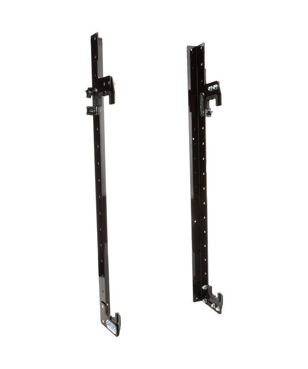 HEPFNER RACING PRODUCTS Radiator Mount Black Adjustable 