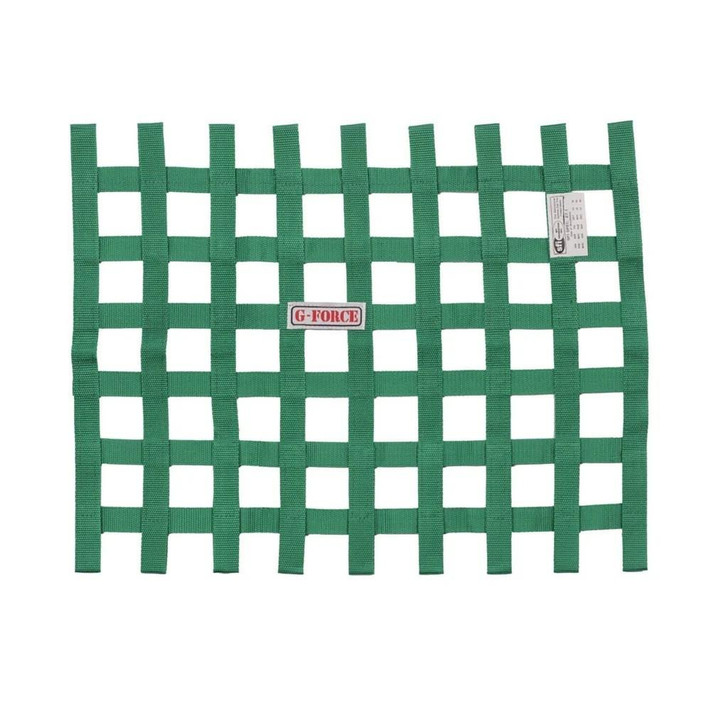 G-FORCE Window Net Ribbon Green 
